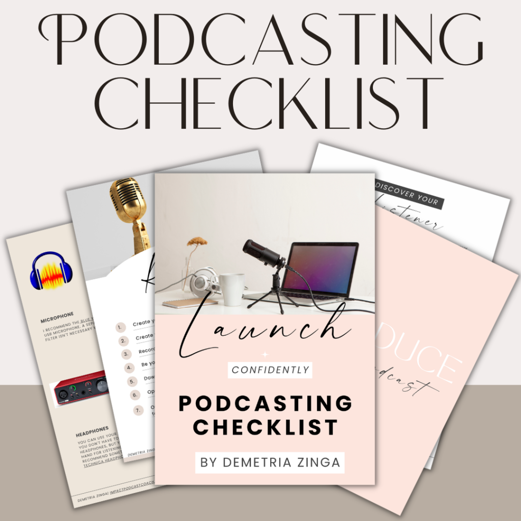 Podcasting Checklist
